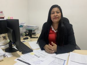 Imagem da notícia - Linda Marubo: Servidora da Seinfra e primeira indígena a participar do programa mundial de formação de líderes políticos