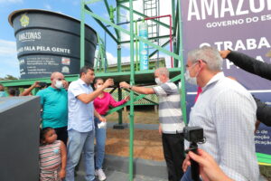 Imagem da notícia - Wilson Lima anuncia investimento na rede de abastecimento de água de Autazes