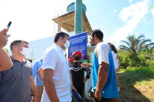 Imagem da notícia - Wilson Lima inaugura sistema de abastecimento de água em Beruri