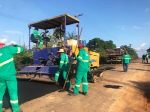 Imagem da notícia - Governo do Amazonas executa obra de construção da Estrada Coari-Itapéua