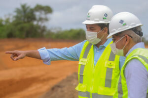 Imagem da notícia - Governador Wilson Lima vistoria obras de ampliação do Anel Sul em Manaus