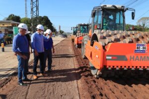 Imagem da notícia - Governador Wilson Lima vistoria obras de reforma e modernização da AM-010