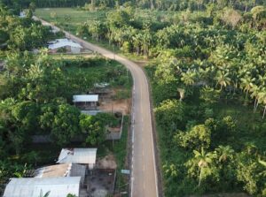 Imagem da notícia - Trabalhos de pavimentação do Ramal do Pavão, em Tefé, entram na reta final