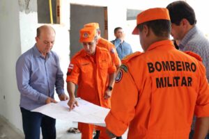 Imagem da notícia - SSP-AM vistoria construção do Canil do Corpo de Bombeiros do Amazonas