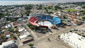 Imagem da notícia - Wilson Lima entrega Bumbódromo reformado com novo mural “Brasil, futuro ancestral”