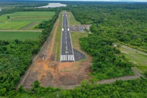 Imagem da notícia - Obra de ampliação da pista do Aeroporto de Maués está concluída e aguarda homologação da ANAC