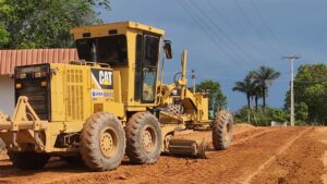 Imagem da notícia - Governo do Amazonas executa obras de pavimentação da Rodovia AM-453, em Manacapuru