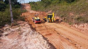 Imagem da notícia - Governo do Amazonas inicia obra de pavimentação do sistema viário de Tapauá