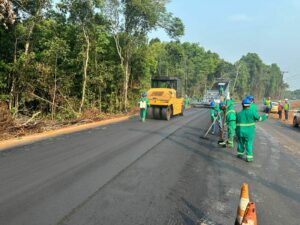 Imagem da notícia - Novo Airão: obra de recuperação da AM-352 já impulsiona novos negócios e melhora a vida da população